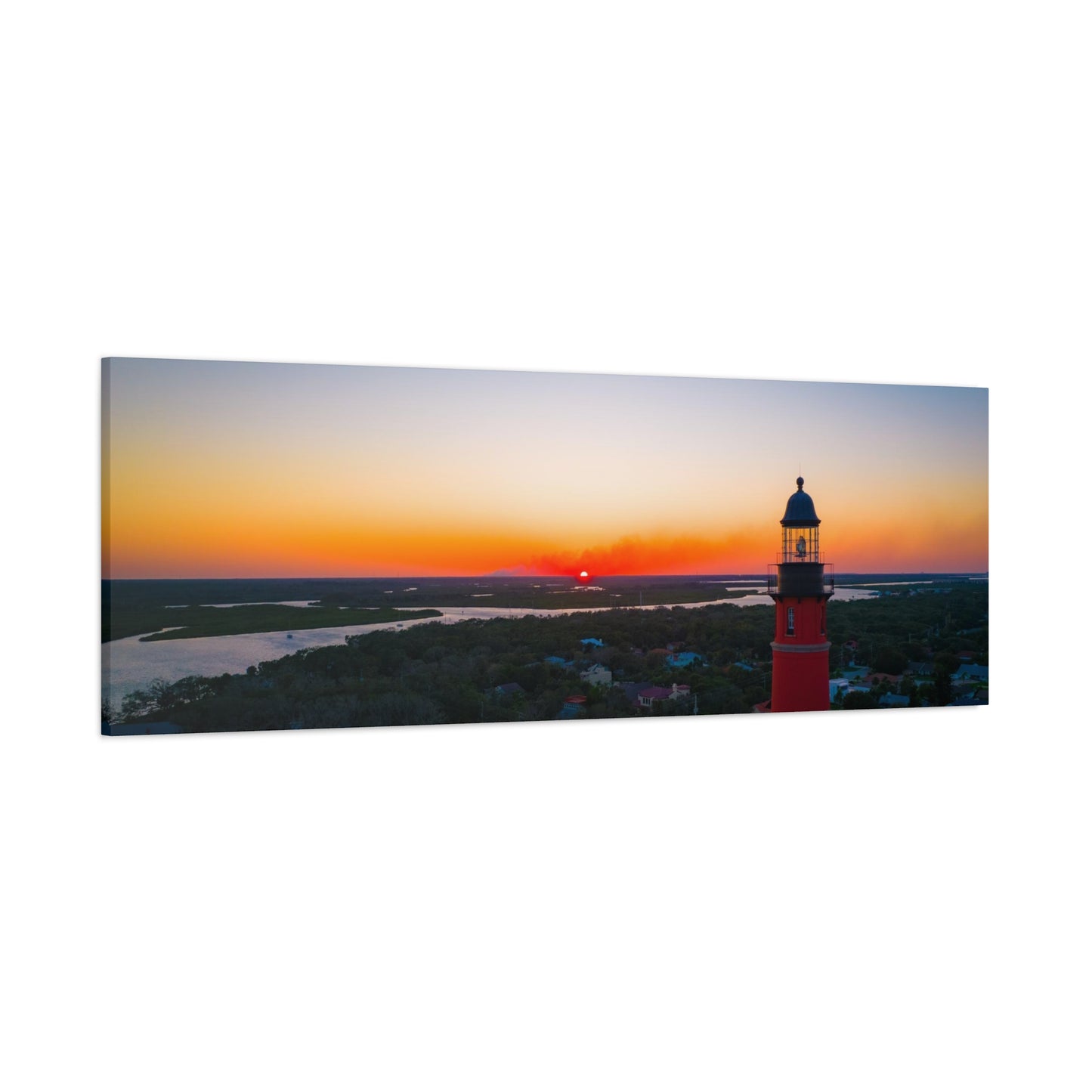 Ponce Inlet Lighthouse on Canvas