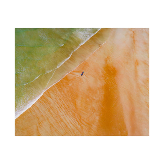 Green Water | Orange Sand