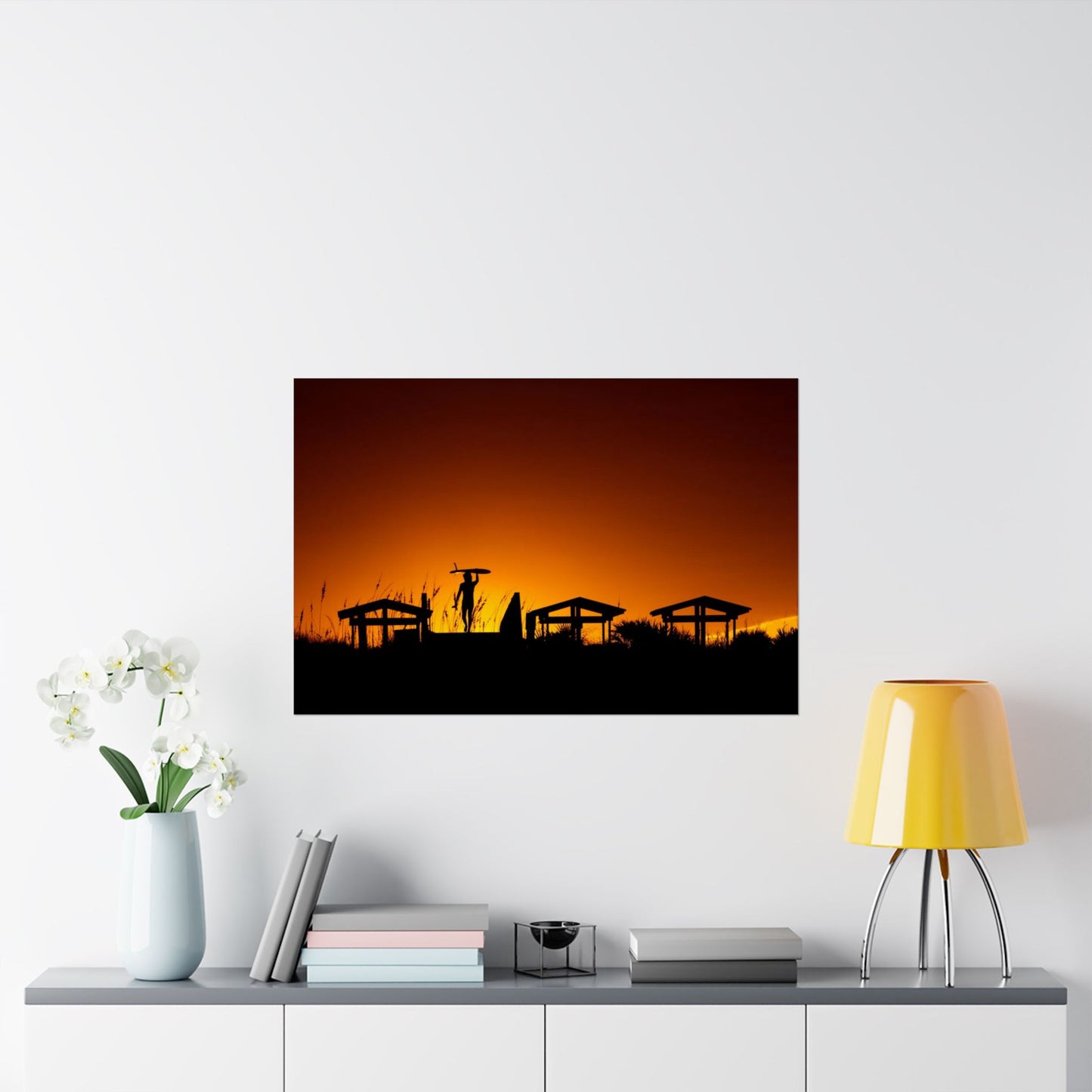 Surfer at Sunset