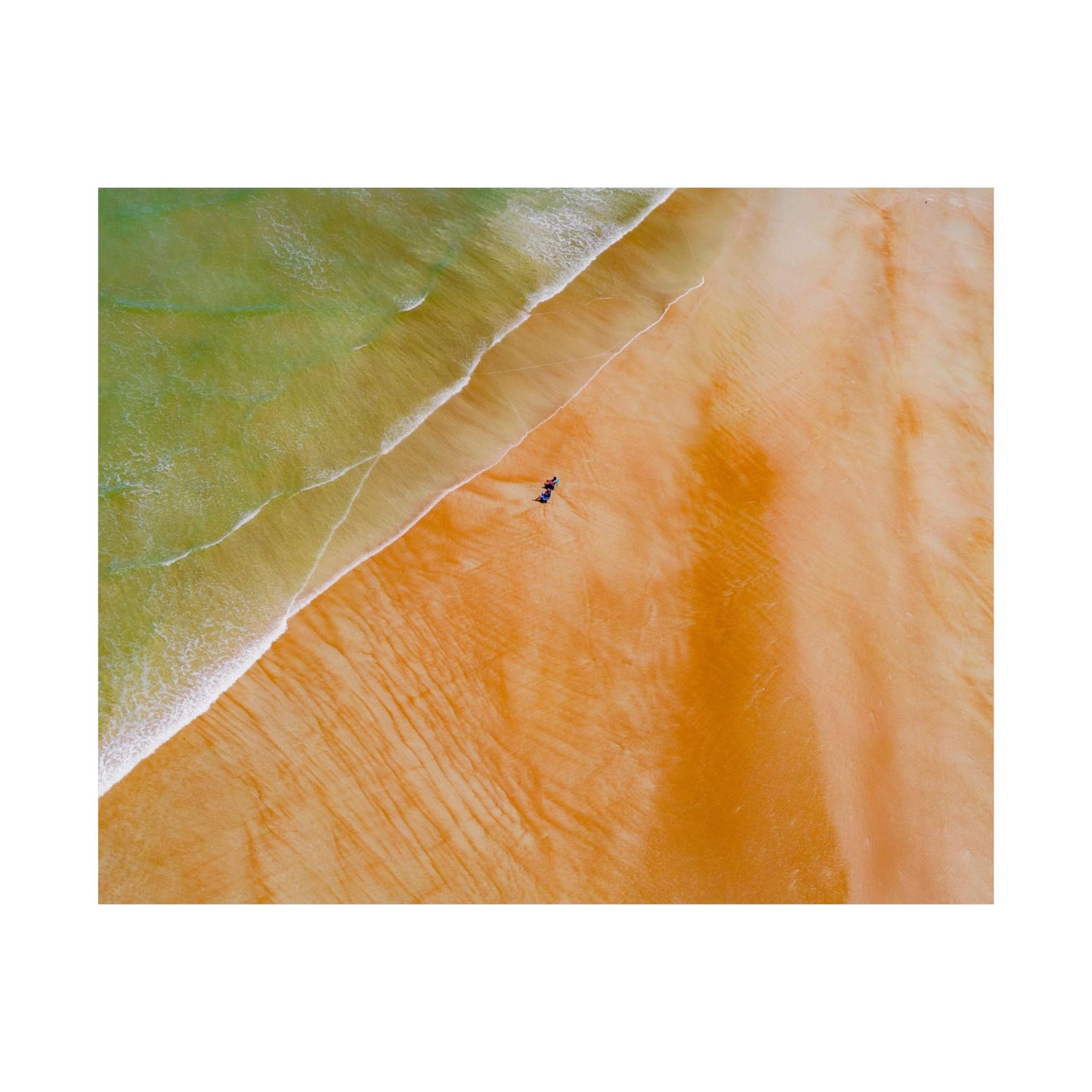 Green Water | Orange Sand