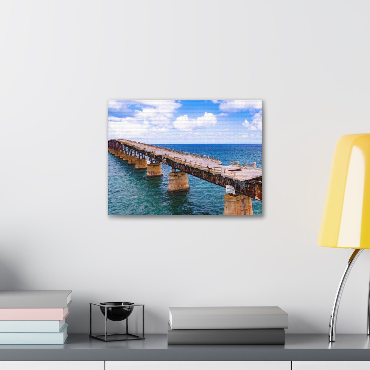 Keys Bridge on Canvas