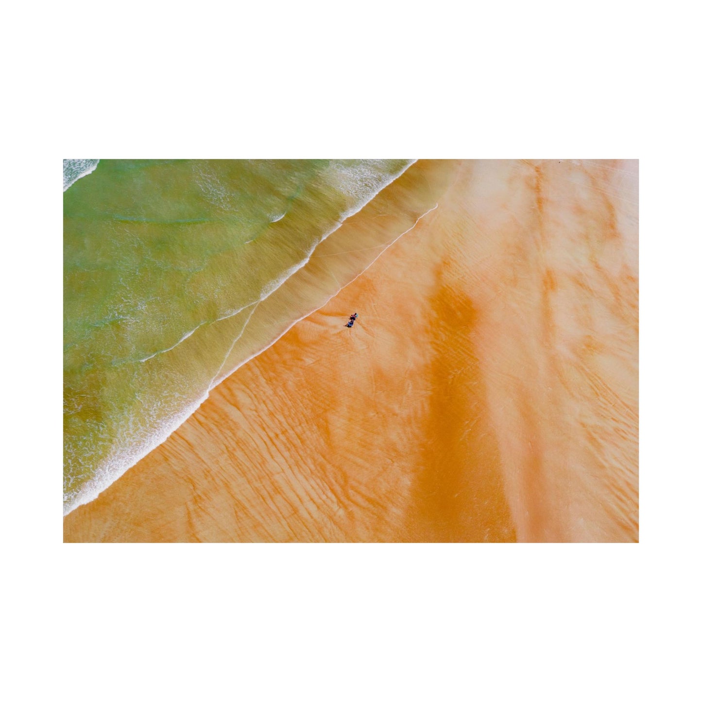Green Water | Orange Sand