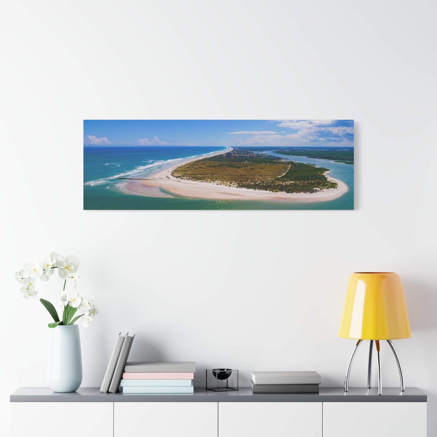 New Smyrna Beach Peninsula on Canvas