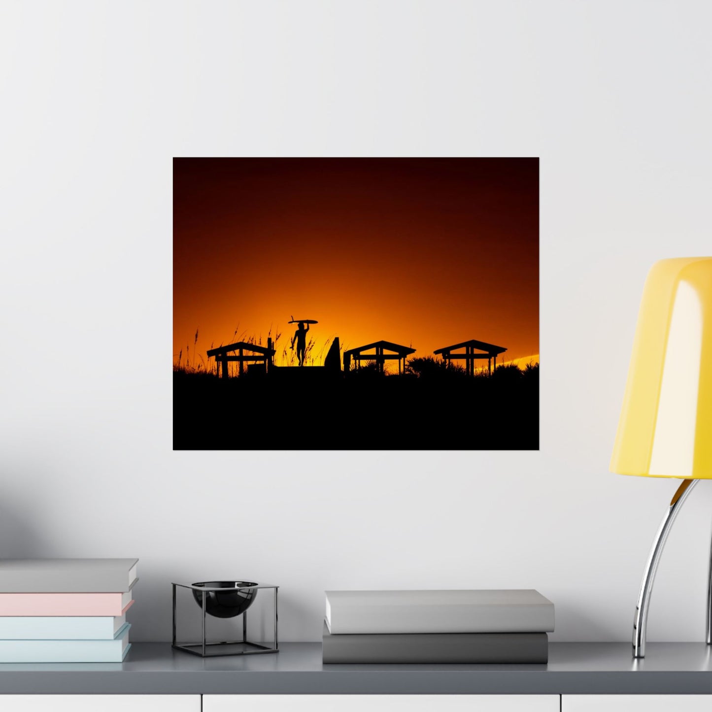 Surfer at Sunset