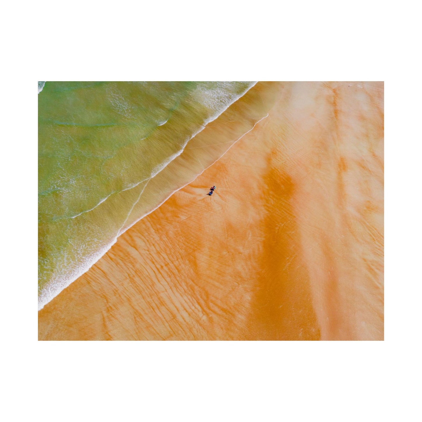 Green Water | Orange Sand