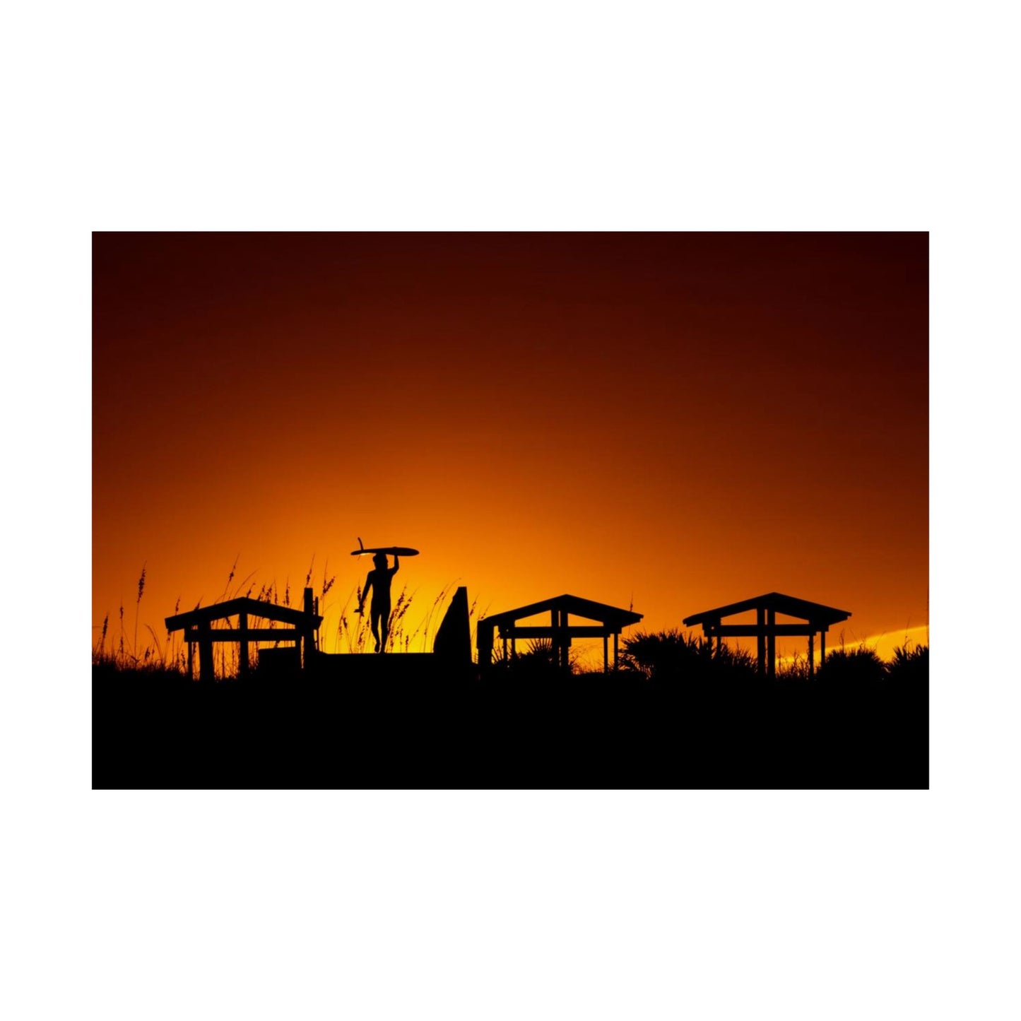 Surfer at Sunset