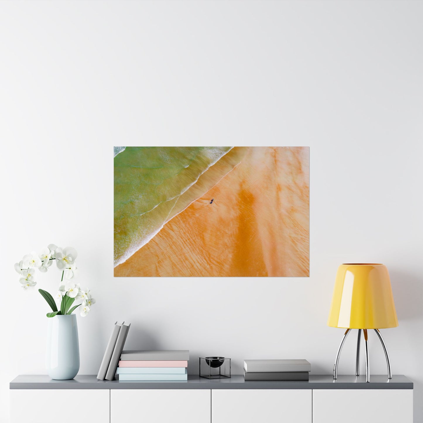 Green Water | Orange Sand