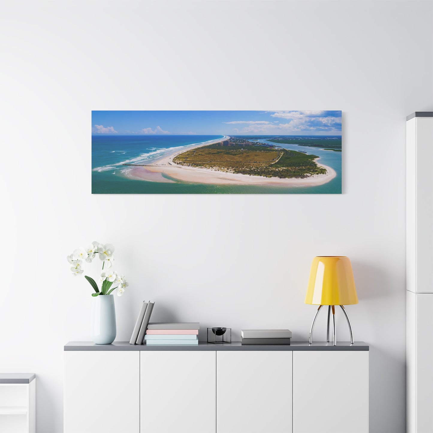 New Smyrna Beach Peninsula on Canvas