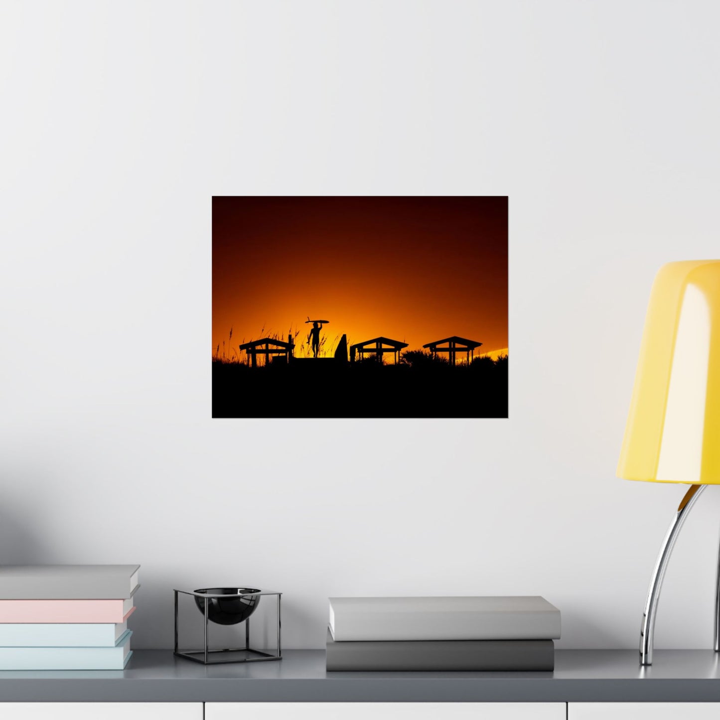 Surfer at Sunset